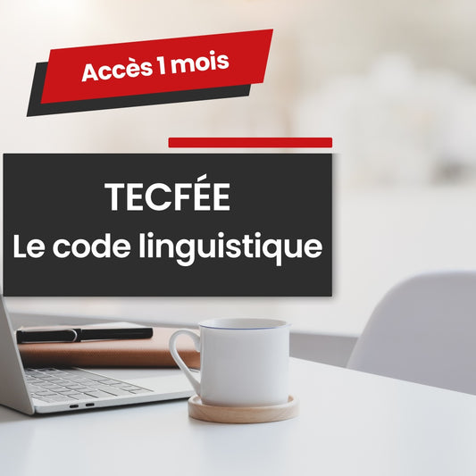 (1 mois)_CODE LINGUISTIQUE_ Cours de perfectionnement en français écrit – TECFÉE et autres tests de français