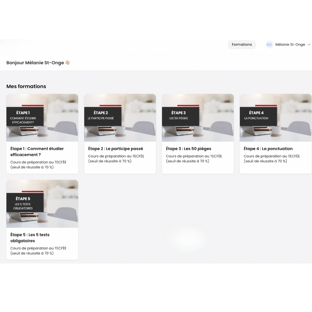 Charger la vidéo : Comment passer de 17 % à 94,3 % de réussite au TECFÉE (sans se reprendre 19 fois)?